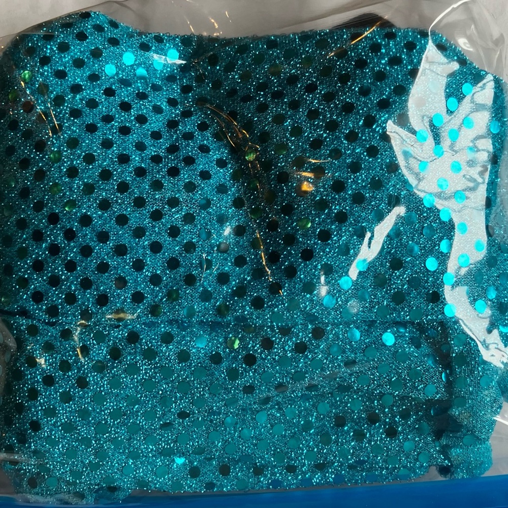 NWT Sparkle Athletic Bundle» Turquoise Fairy Running Outfit - Picture 7 of 16